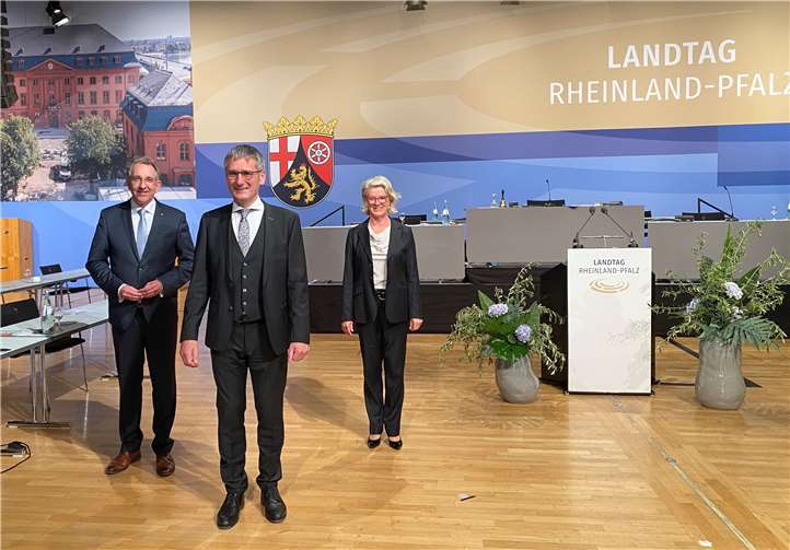 Der Diezer Landtagsabgeordnete Matthias Lammert bildet zusammen mit Astrid Schmitt das Team um den Landtagspräsidenten Hendrik Hering.Foto: CDU