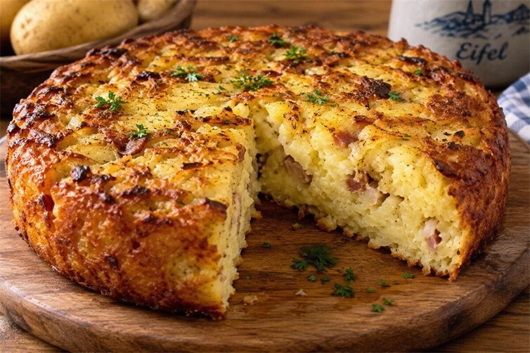 Der Döppekuchen darf auf dem St. Martinsfest nicht fehlen.