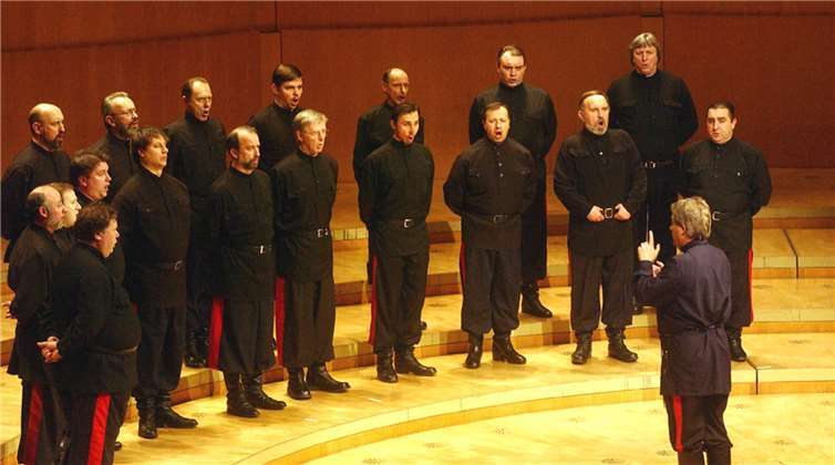 Der Don Kosaken Chor Serge Jaroff.Foto: privat