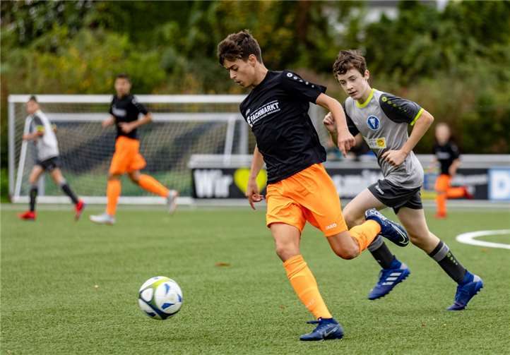 Der Dreifach-Torschütze Justin Welter.Foto: Tobias Jenatschek