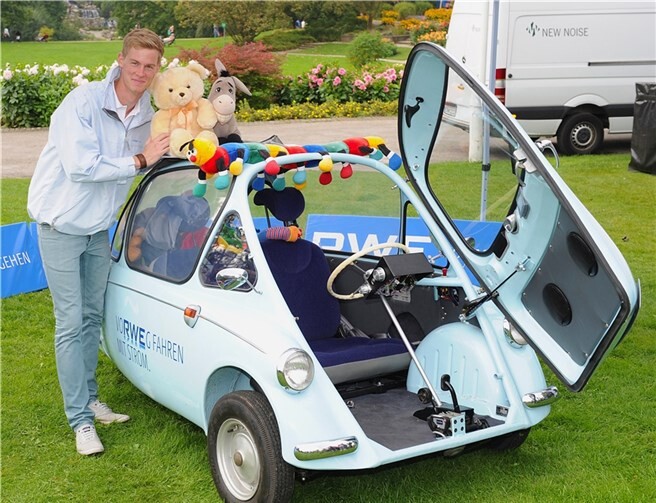 Der E-Oldie im Essener Grugapark. RWE AG, Joerg Mettlach