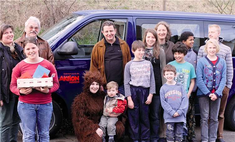 Der Eazebär verkörpert eine regionale Variante der Fastnacht. Privat