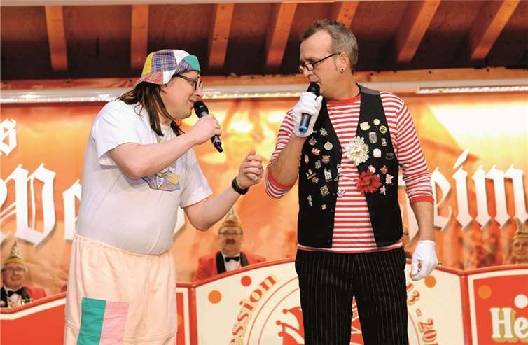 „Der Een on der Anne“ waren aus Hönningen angereist.