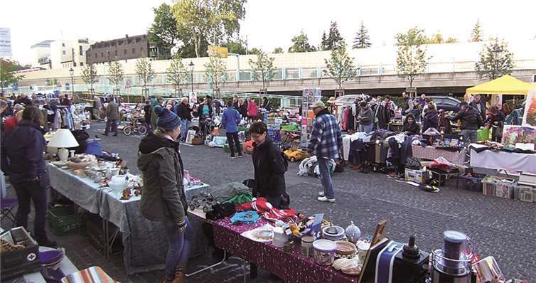 Der Ehrenbreitsteiner Stadtteilflohmarkt war ein Erfolg.Privat