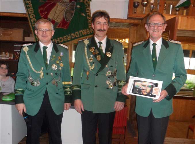 Der Ehrenpreis in der Klasse „Senioren über 70“ ging anTheodor Hempel von St. Sebastian Sinzig. Fotos: -IT-
