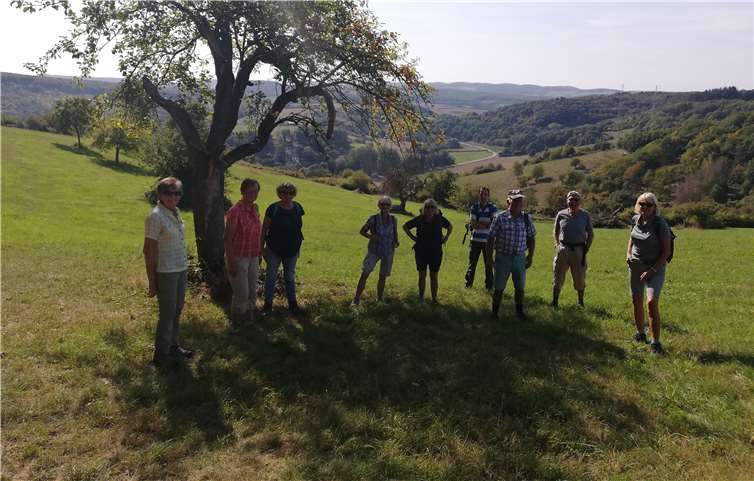 Der Eifelverein Brohltal e.V. wanderte im Breisiger Ländchen.Foto: privat