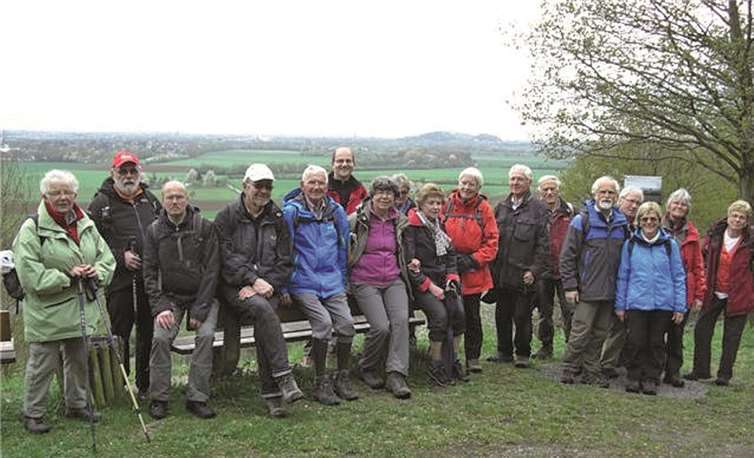 Der Eifelverein Sinzig auf dem Natursteig Sieg. privat