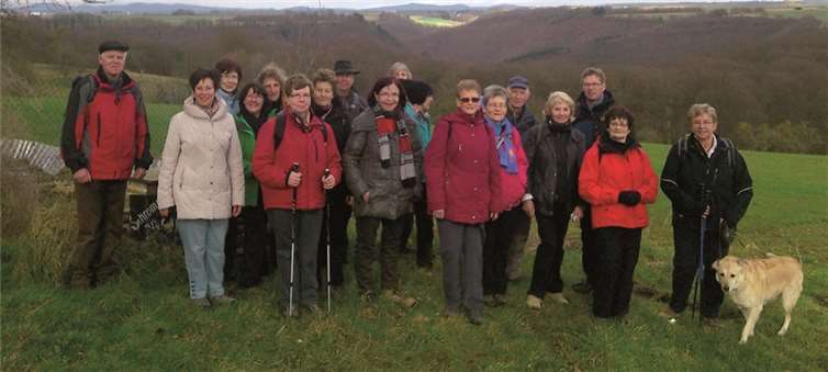 Der Eifelverein Untermosel war auf dem Schoppenstecher-Weg unterwegs.privat