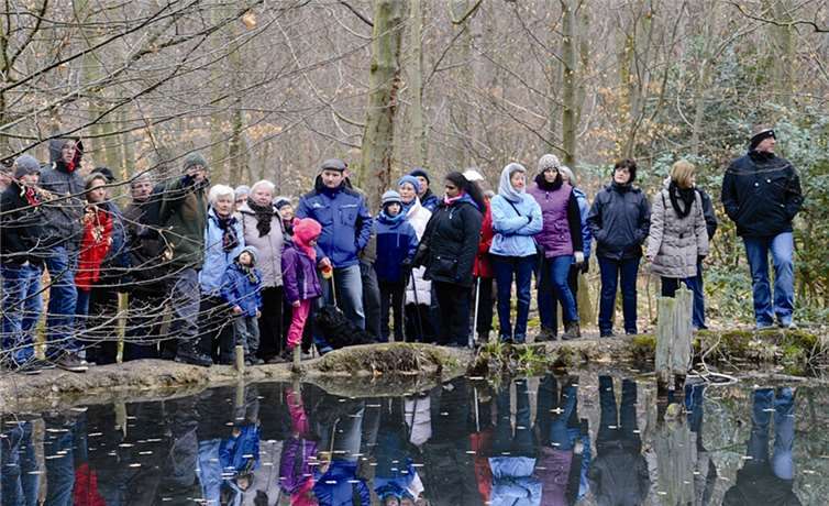 Der Eifelverein ging auf Frühlingssuche mit dem Wanderführer Heinrich Pützler. Privat