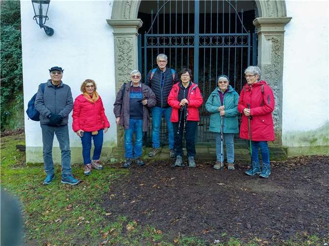 Der Eifelverein war zu Besuch in Saffig.  Foto: privat