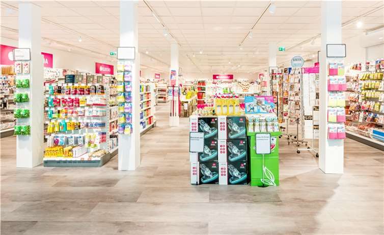 Der Eingangsbereich der KODi-Filiale.  Foto: KODi/etienne wagner