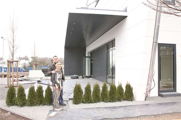 Der Eingangsbereich des neuen Sportcenters.