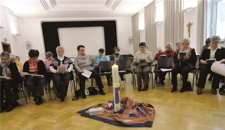 Der Einkehrnachmittag fand im Kloster Kühr in Niederfell statt. privat