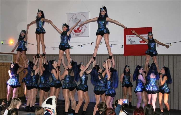 Der Einladung des LKC zum 20. Garde- und Freundschaftstreffen waren weit über 30 Vereine und Karnevals-Gesellschaften aus der ganzen Region und darüber hinaus gefolgt. Foto: privat