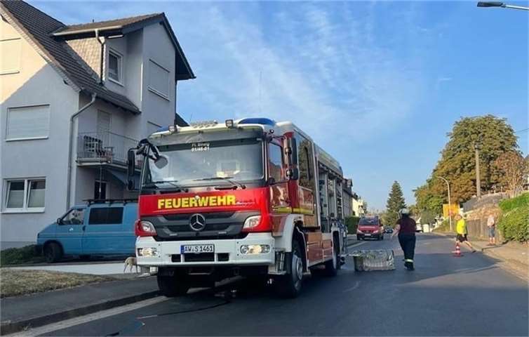 Der Einsatz war schnellbeendet.  Foto: Feuerwehr Sinzig