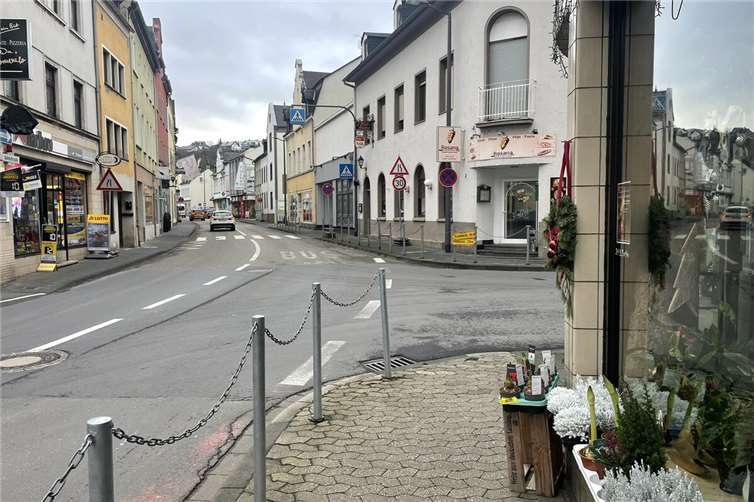Der Einzelhandel in der Bahnhofstraße war Thema des gemeinsamen Austauschs.Foto: Mira Bind/Stadtverwaltung Lahnstein