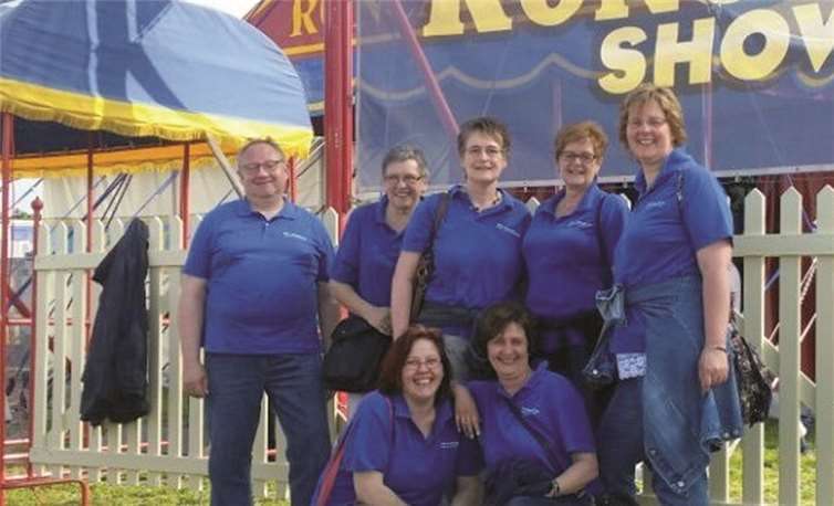 Der Elferrat des Kasbacher Karnevals Komitees war auf Tour.privat