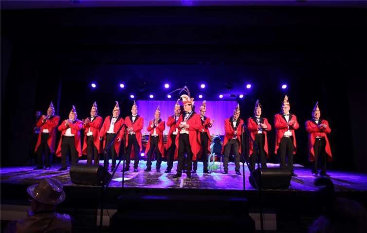 Der Elferrat freut sich schon auf zahlreiche Gäste.  Privat