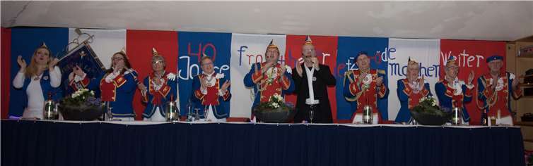 Der Elferrat von Adendorf.Fotos: CEW