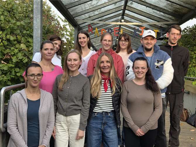 Der Elternausschuss der Kita Rappelkiste.  Foto: Kita / Stephanie Wißkirchen