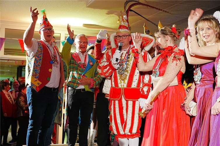 Der Empfang war für die Karnevalisten aus dem ganz Kreis Neuwied eine prima Gelegenheit, sich untereinander kennenzulernen.