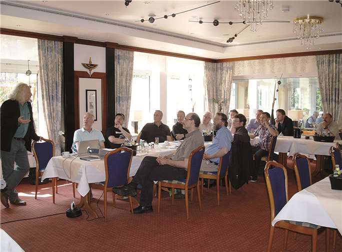 Der Energie-Vortrag beeindruckte die Teilnehmer.  wite