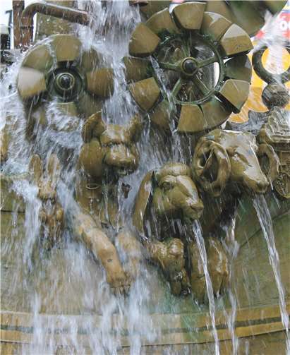 Der Erfinderbrunnen.Quelle: Stadt Koblenz