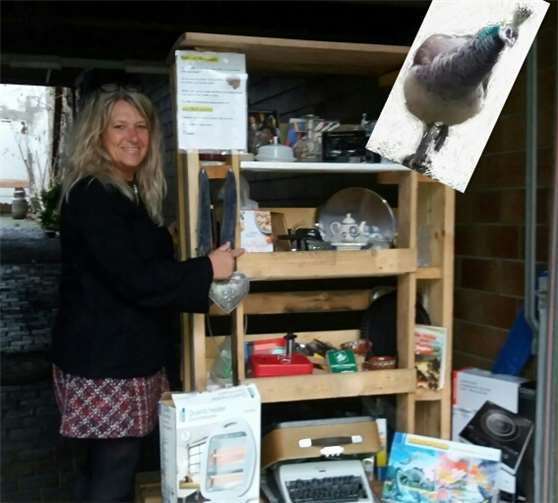 Der Erlös der Artikel ging auf das Spendenkonto des krebskranken Jungen Justin. Privat