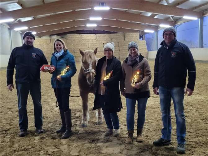 Der Erlös von 170 Euro wurde vom Förderverein auf 250 Euro aufgerundet.  Foto: privat