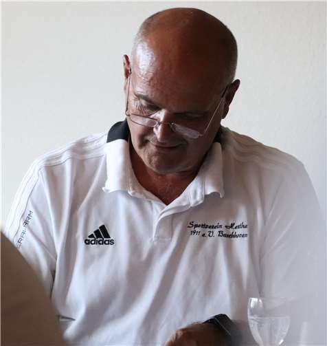 Der Erste Vorsitzende Werner Neffgen freut sich über den Aufstieg der Ersten Mannschaft in die Kreisliga A.Foto: privat