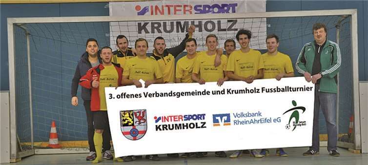 Der FC Umme erspielte sich den 1. Platz im Hobbyturnier. privat