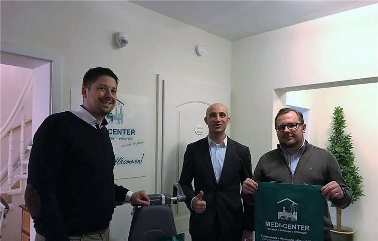 Der FDP-Kreisvorstand besucht das MEDI-HAUS in Mülheim-Kärlich.privat