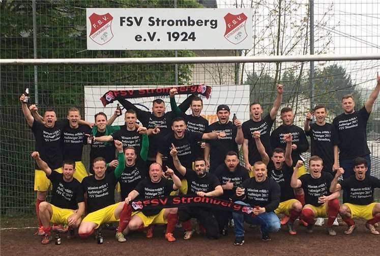 Der FSV Stromberg ist Meister. Zwei Spieltage vor Saisonende gelang der Titelgewinn durch einen deutliches 6:1 über die Reserve der SG Neuwied. TH