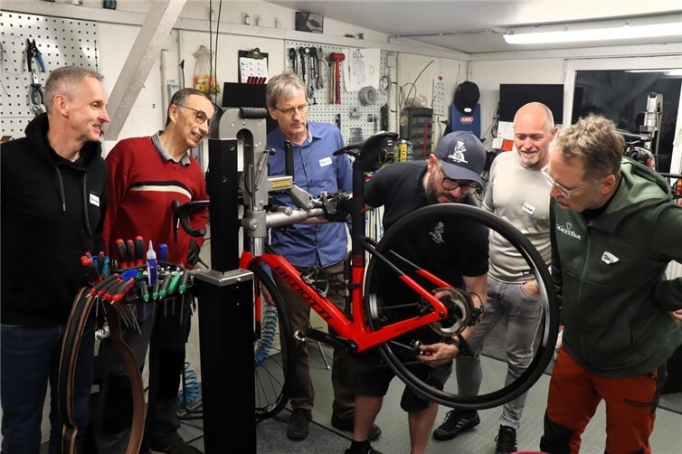 Der Fahrrad-Workshop war ein voller Erfolg bei allen Teilnehmenden