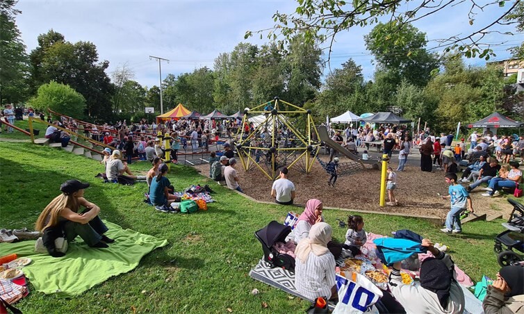 Der Familientag am Quendelberg zog zahlreiche Besucher und Besucherinnen an.,