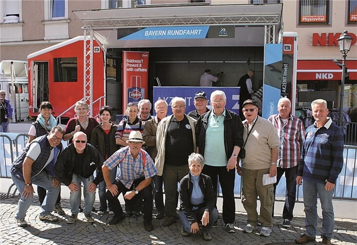 Der Fan Club bei der Bayern Rundfahrt. privat