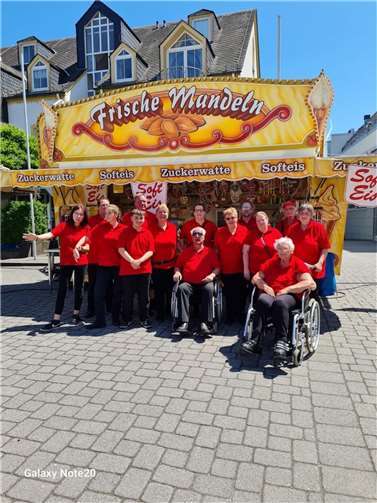 Der Fanfarenzug Rot-Weiß 1985 Vallendar.  Foto: privat