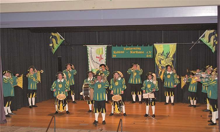 Der Fanfarenzuges Karthause ist gut aufgestellt und kann einige tolle Erfolge aufweisen.US