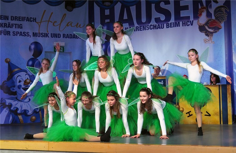 Der „Feentanz“ der III. Kadettenkompanie Husaren.