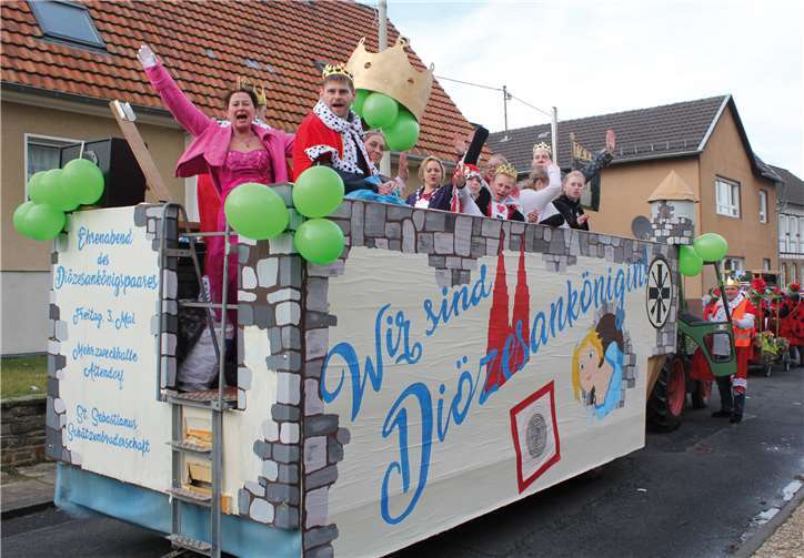 Der Festwagen der Schützen Ersdorf-Altendorf.Foto: privat