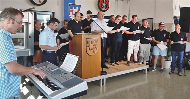Der Feuerwehrchor Bell feierte sein 35-jähriges Bestehen.