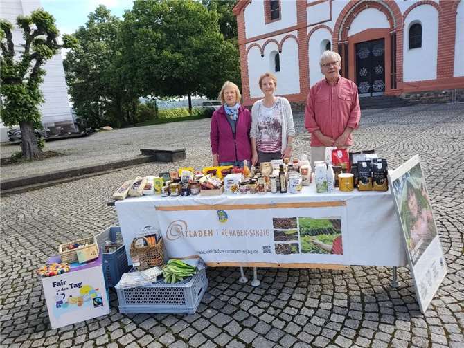 Der Förderverein Fairer Handel Sinzig e.V. setzt sich mit seinen Aktivitäten für einen gerechteren Handel und damit auch gegen ausbeuterische Arbeit von Kindern ein.  Foto: privat