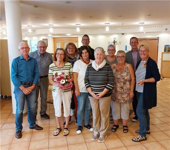 Der Förderverein St. Josef Münstermaifeld. Bei Aufnahme des Fotos wurde die 3-G Regel beachtet. Foto: privat