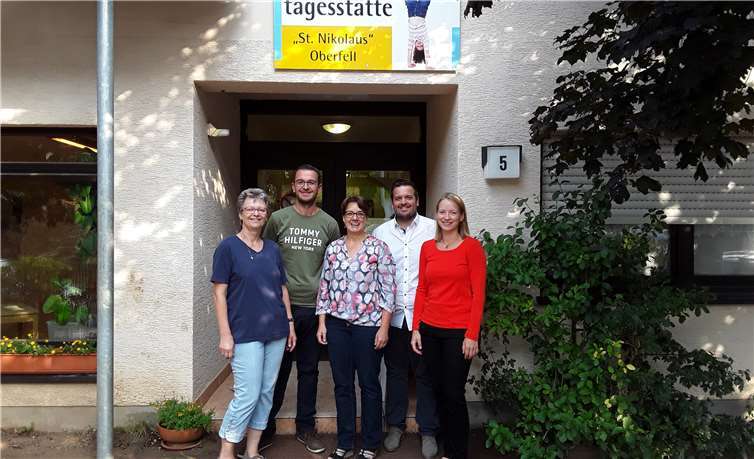 Der Förderverein der Kita St. Nikolaus in Oberfell hat einen neuen Vorstand. Fotos: privat