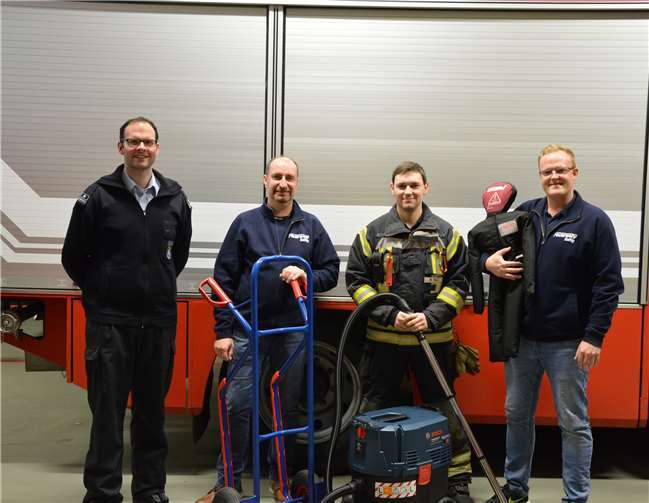 Der Förderverein konnte die Feuerwehr im Laufe der Jahre mit viel Material unterstützen.Fotos: Förderverein Freiwillige Feuerwehr Saffig