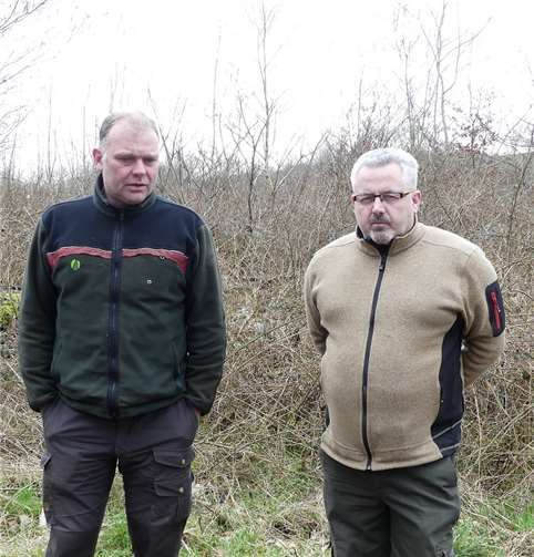 Der Forstrevierleiter und Vorstandsmitglied Albert Jung thematisierten auch den heutigen Klimawandel.