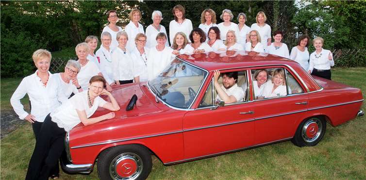 Sommerkonzert am Sonntag Der Frauenchor Bubenheim bereitet sich fleißig auf das Sommerkonzert vor. privat