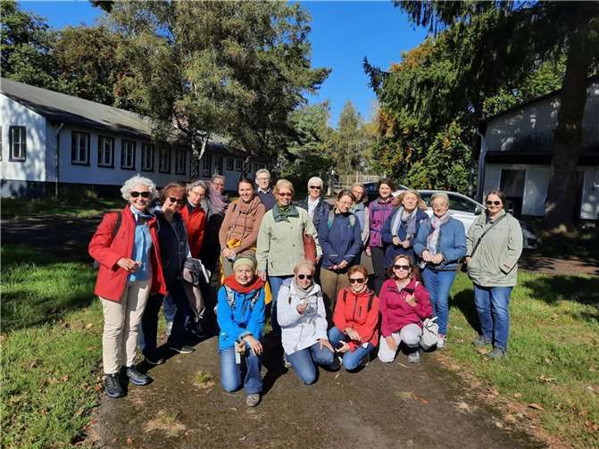 Der Frauenchor Bubenheim während ihres gemeinsamen Ausflugs.Foto: privat