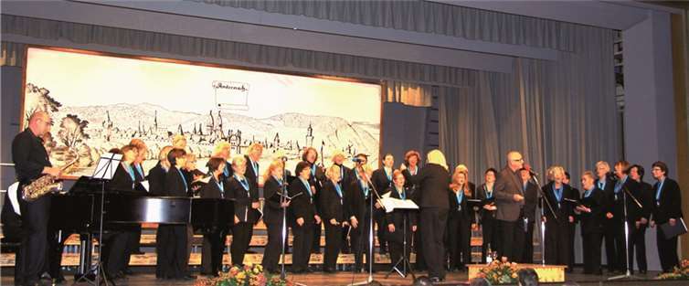 Der Frauenchor Cantabella gestaltete die 11. Etappe des Chormarathon mit großem Erfolg.privat