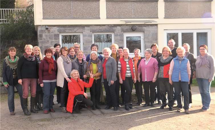 Der Frauenchor Rengsdorf hatte viel Spaß auf der Probenfahrt in Bad Ems. privat